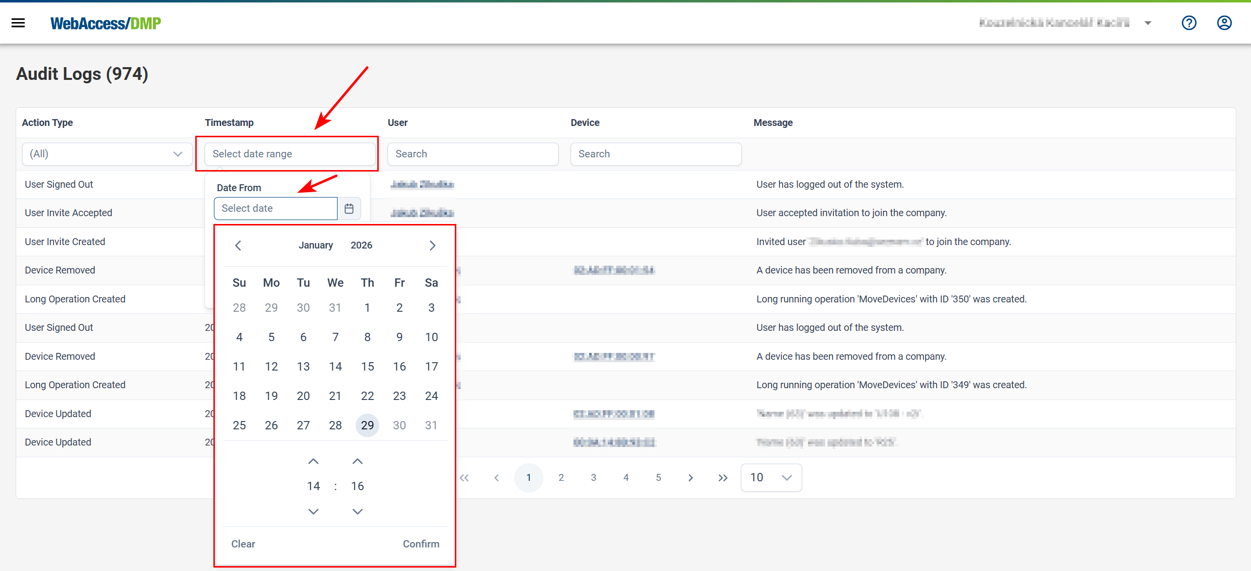 Filtering Audit Logs Filtering Audit Logs
