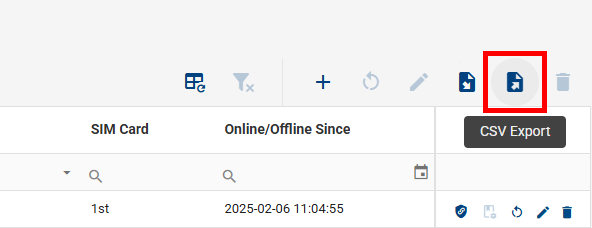 CSV Export data from wadmp3.com screenshot